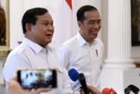 Presiden Terpilih, Prabowo Subianto bersama Presiden Jokowi. (Facebook.com/@Prabowo Subianto)
