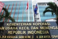 Gedung Kementerian Koperasi. (Dok. Kementerian Koperasi)