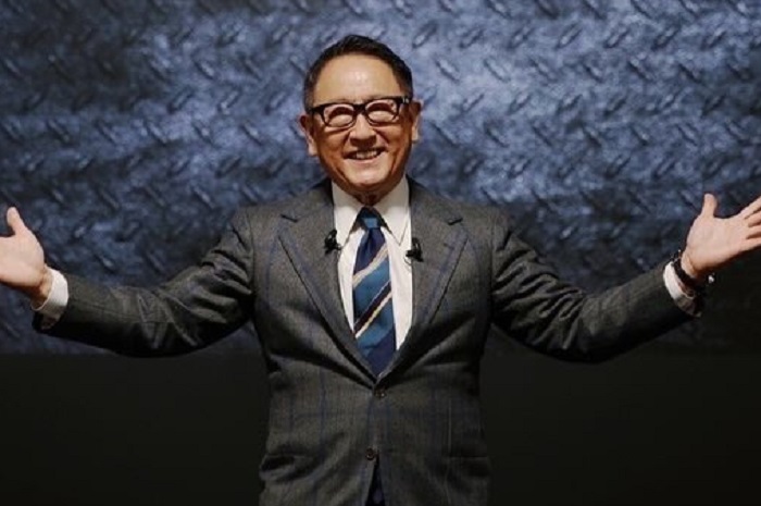 Bos Toyota, mantan CEO, dan anggota keluarga pendiri Toyota, Akio Toyoda. (Instagram.com @akiotoyoda_official)