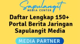 Daftar lengkap 150 portal berita anggota jaringan Sapulangit Media Center (SMC). (Dok Sapulangit.com/Budipur)