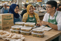 Pasar tradisional rasa modern! 🍱✨ Koperasi pedagang kini makin kompak pakai kemasan Trifinity. Selain lebih higienis dan bersertifikat Halal, beli grosir lewat koperasi bikin modal makin irit. Yuk, belanja di sentra kuliner binaan kami! 🚀🤝