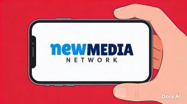 Pendiri Persrilis.com Budi Purnomo Karjodihardjo saat mengumumkan kemitraan distribusi press release digital bersama New Media Network (NMN) di Jakarta. (Dok. Persrilis.com)
